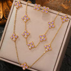 Amara Halo Jewelry Set