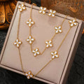 Amara Royal Halo Pendant Set