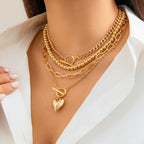 Marivelle Multi-Strand Layered Necklace