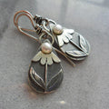 Céleste Radiant Floral Drop Earrings