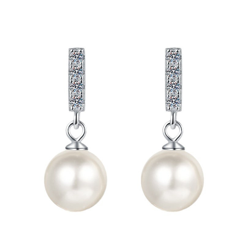 Pearl Sparkle Earrings