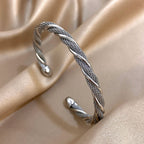 Renaissance Filigree Cuff Bracelet