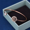 Aura Tree of Life Crystal Cuff