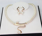 Lustrous Pearl Collar Set