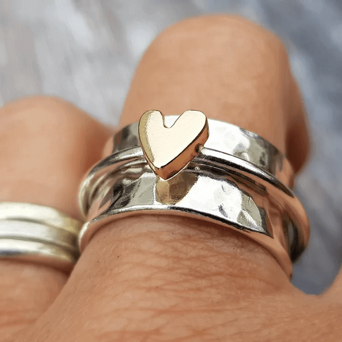 Beatrix Heartbeat Lifeline Ring