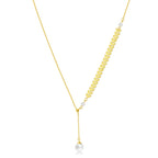 Laurel Leaf Pearl Necklace, Earrings, or Full Set