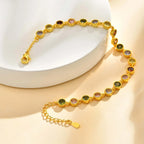 Shining Rainbow Charm Bracelet