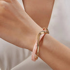 Zariah - Minimalist Undulating Open Cuff