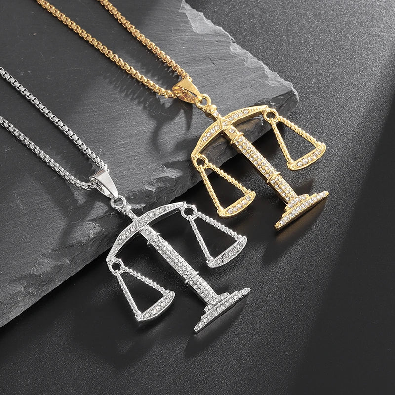 Scales of Justice Necklace