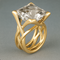 Ariel - Bold Geometric Cocktail Ring