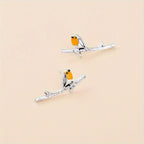 Cartoon Animal Bird Earrings