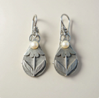 Céleste Radiant Floral Drop Earrings