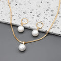 Isadora Luminous Pearl Cascade Jewelry Set