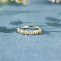 Clementine Adjustable Daisy Flower Ring