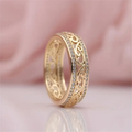 Modern Minimalist Bold Sculptural Ring