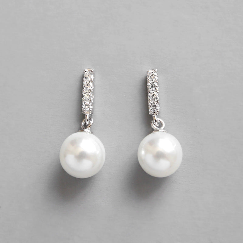 Pearl Sparkle Earrings