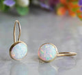Vintage-Inspired Sunburst Bezel Earrings