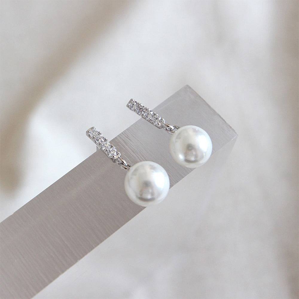 Pearl Sparkle Earrings